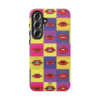 Pop Art Lips Tough Phone Case – Samsung Galaxy S25 Plus, Matte