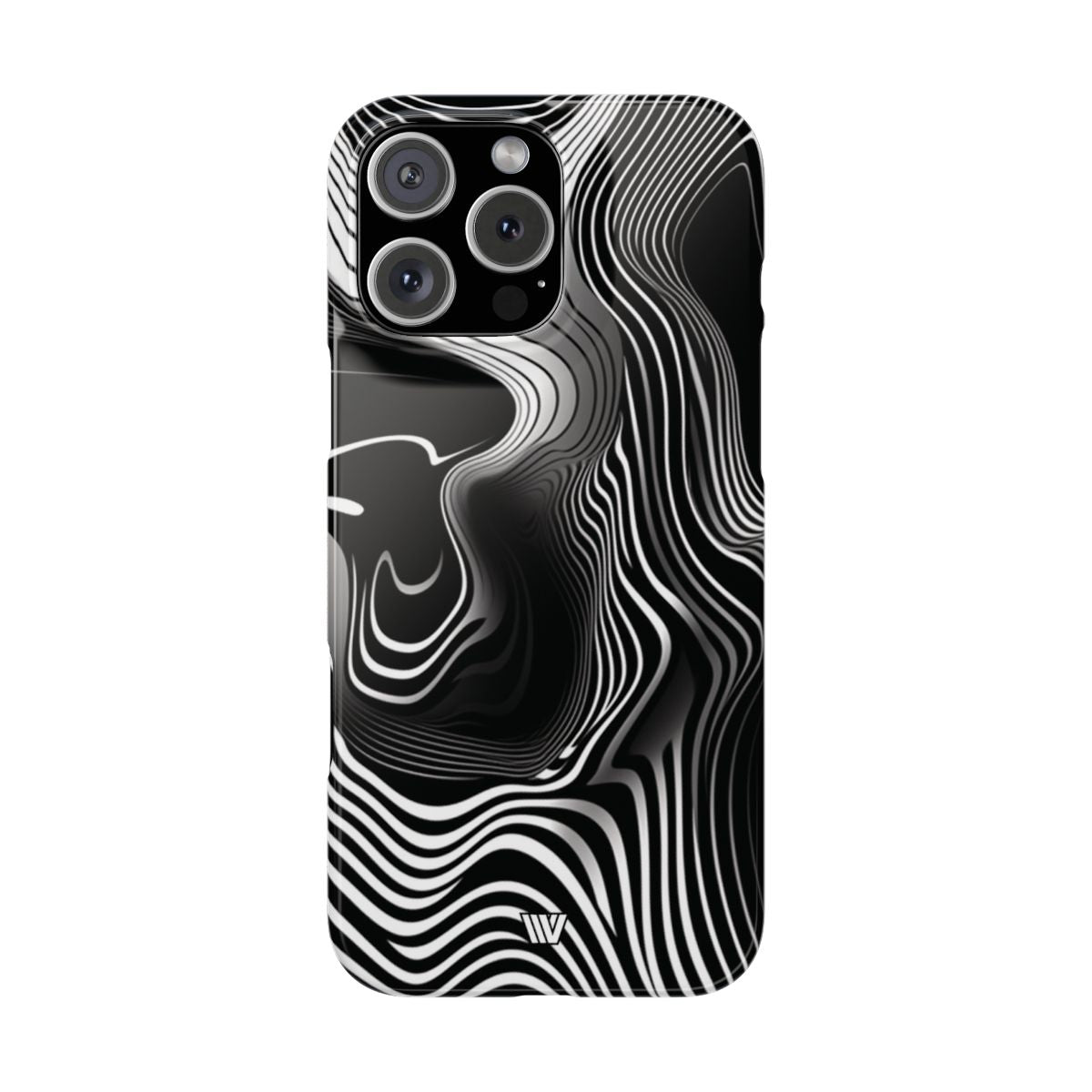 ABSTRACT ZEBRA STRIPES | Slim iPhone Case