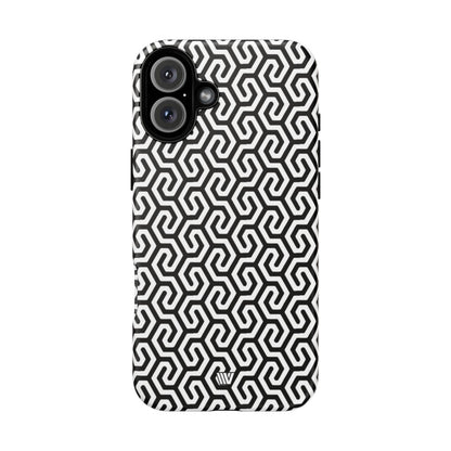 TWISTED GRID | Tough Phone Case