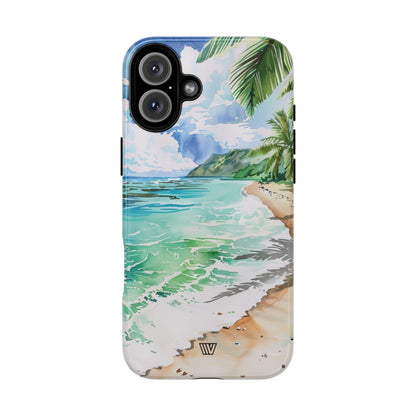 WATERCOLOR BEACH | Tough Phone Case