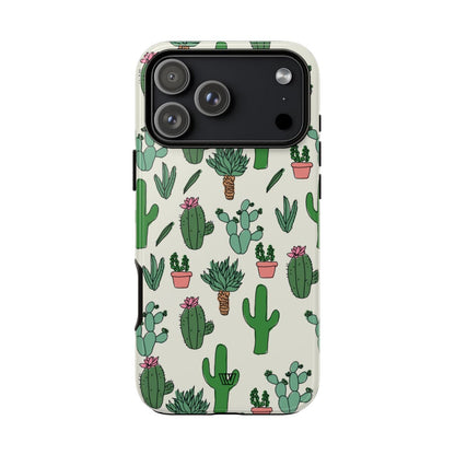CACTUS DOODLES | Tough Phone Case
