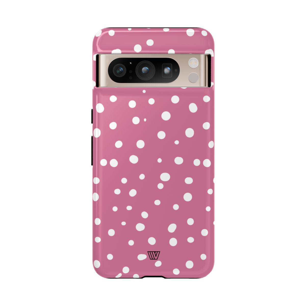 Blush Red Dots Tough Phone Case – Google Pixel 8 Pro, Glossy