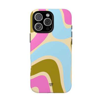 LARGE GROOVY WAVES | Tough Phone Case