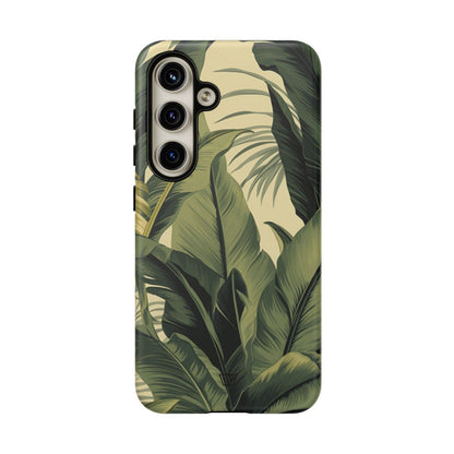 TROPICAL LEAVES | Tough Phone Case