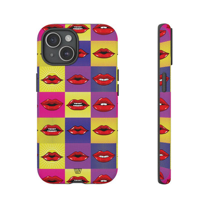Pop Art Lips Tough Phone Case – iPhone 15, Matte