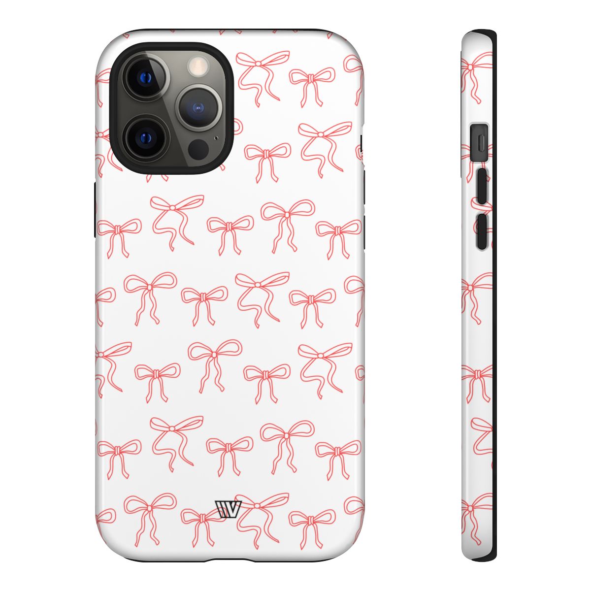 RED RIBBON CHARM | Tough Phone Case