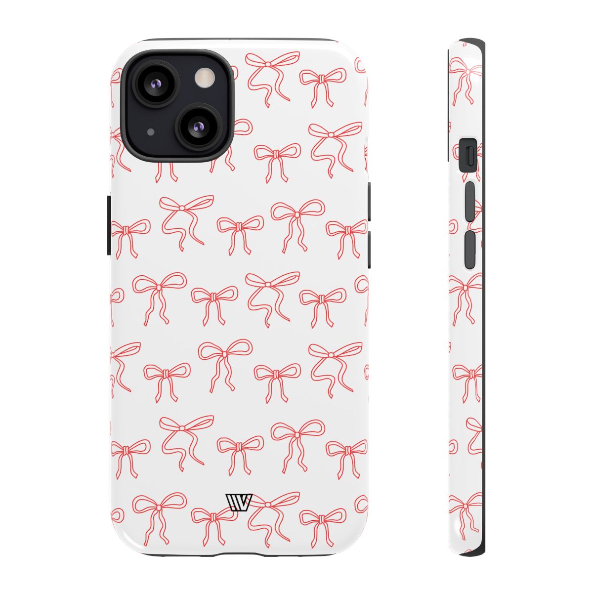 RED RIBBON CHARM | Tough Phone Case