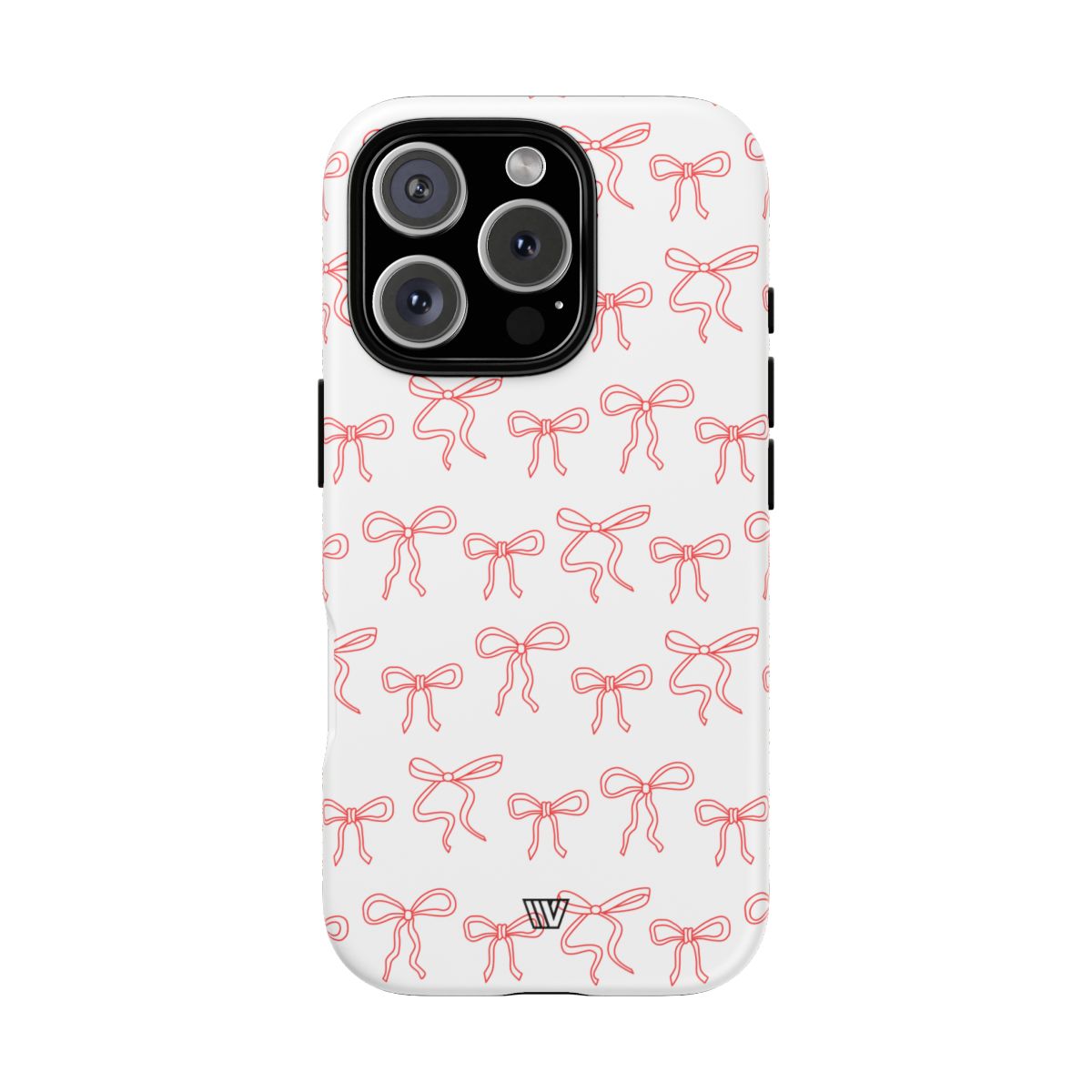 RED RIBBON CHARM | Tough Phone Case