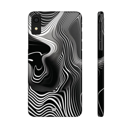 ABSTRACT ZEBRA STRIPES | Slim iPhone Case