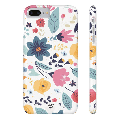 FLOWER PATTERN | Slim iPhone Case