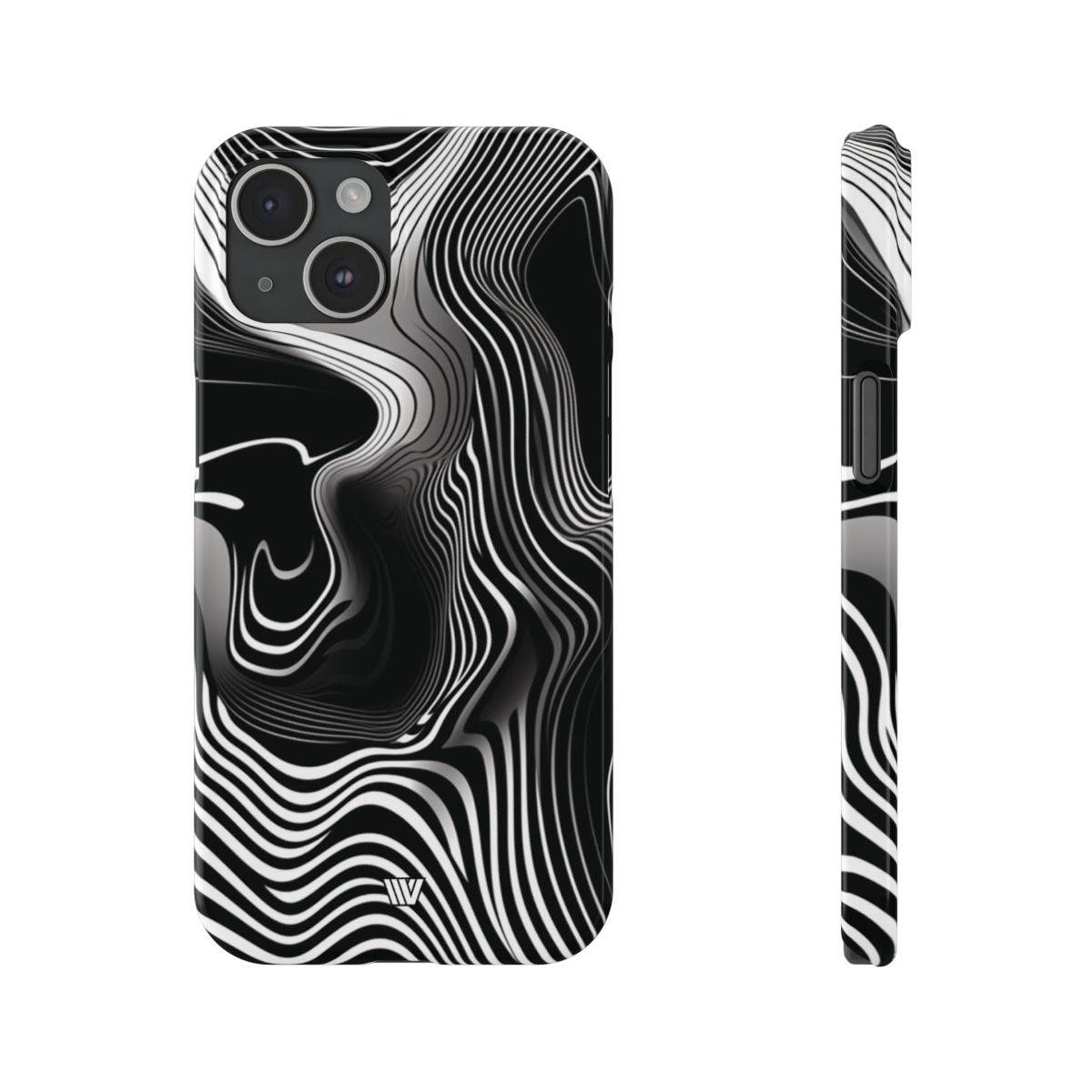 ABSTRACT ZEBRA STRIPES | Slim iPhone Case