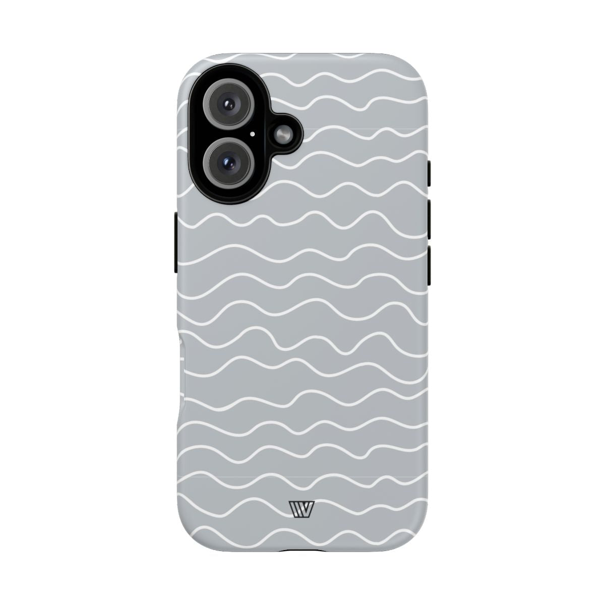 GRAY WAVES | Tough Phone Case