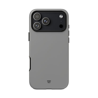 SOLID GRAY | Tough Phone Case