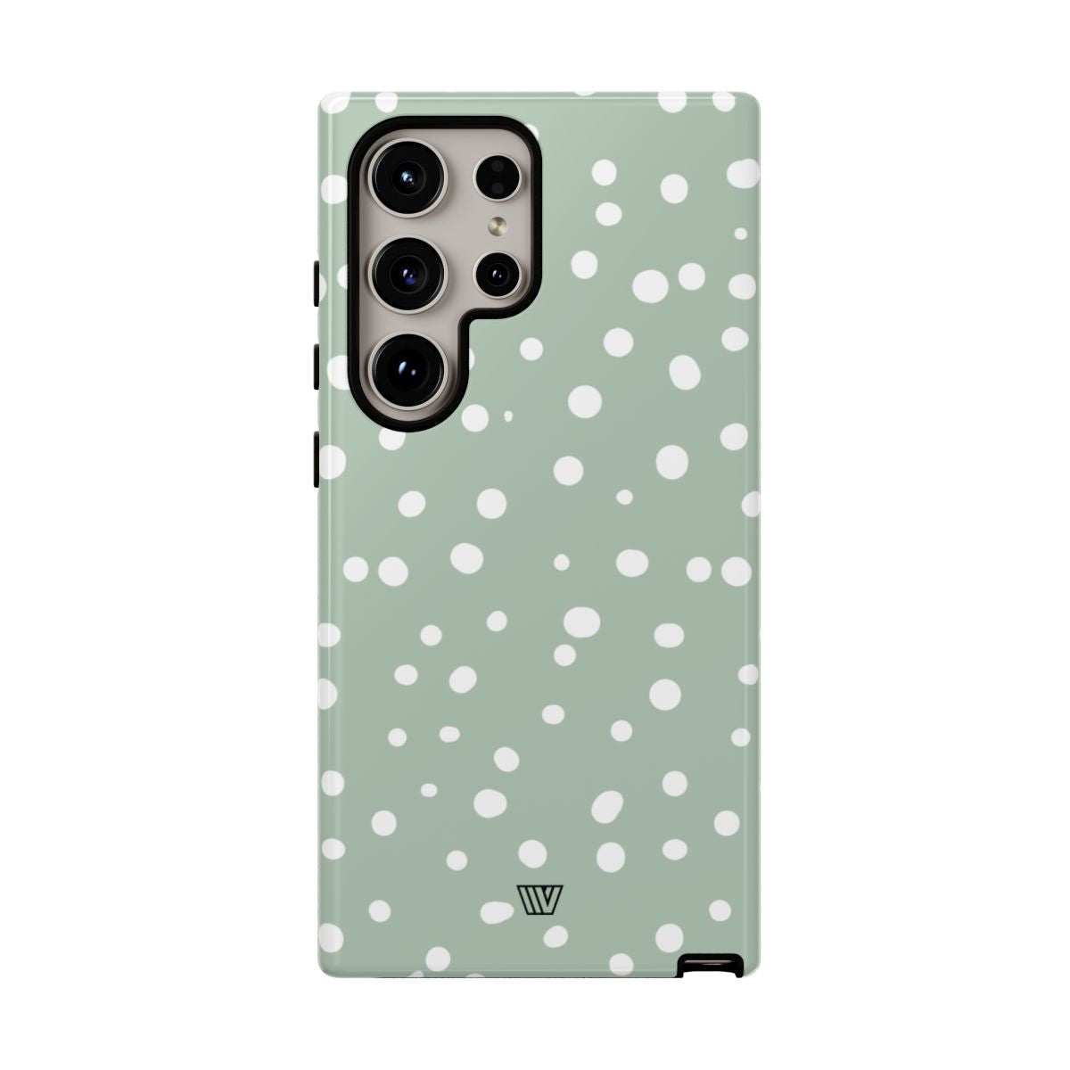 PASTEL GREEN DOTS | Tough Phone Case
