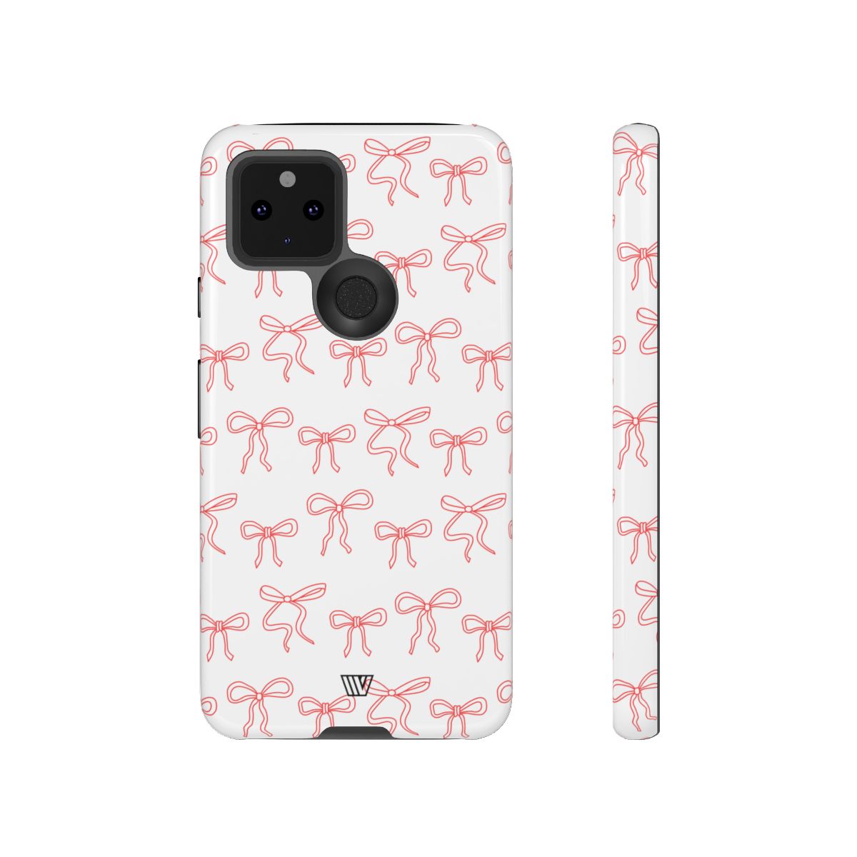 RED RIBBON CHARM | Tough Phone Case