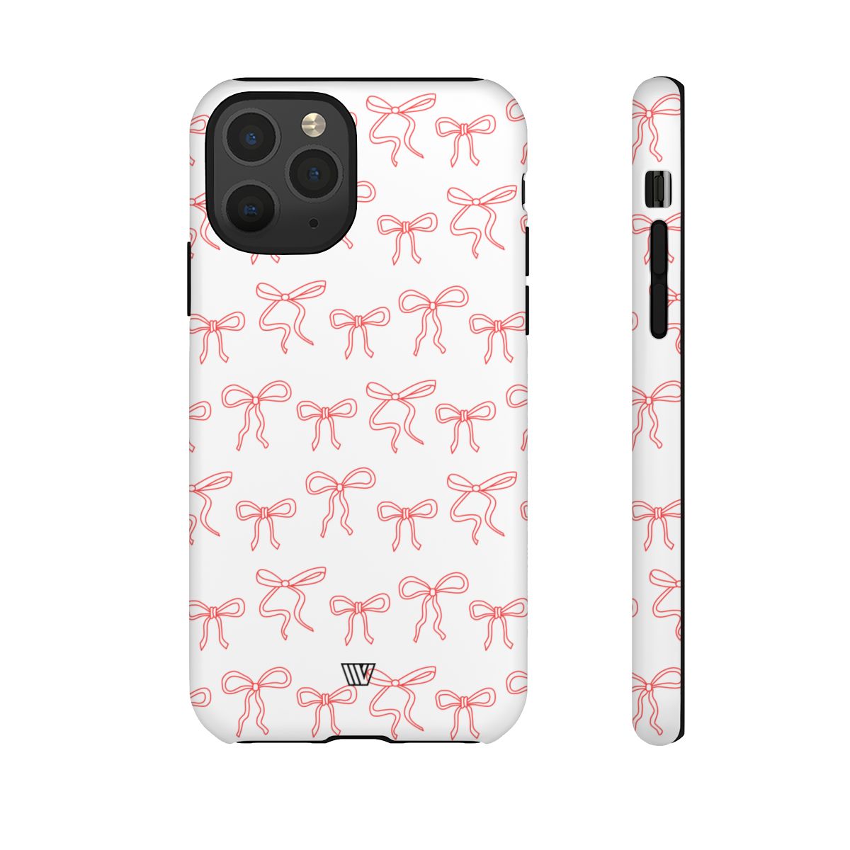 RED RIBBON CHARM | Tough Phone Case