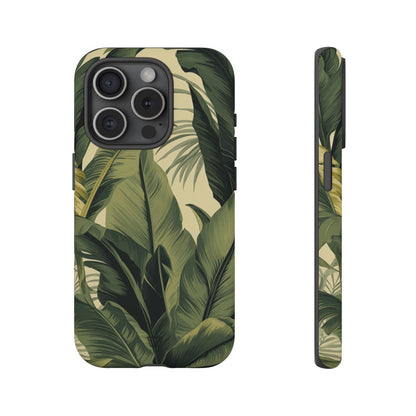 TROPICAL LEAVES | Tough Phone Case