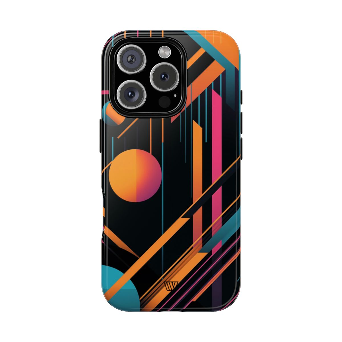 BOLD RETRO LINES | Tough Phone Case