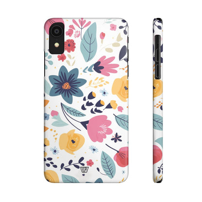 FLOWER PATTERN | Slim iPhone Case