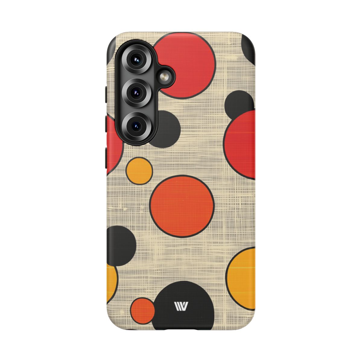 Mid-Century Dots Tough Phone Case – Samsung Galaxy S25, Matte