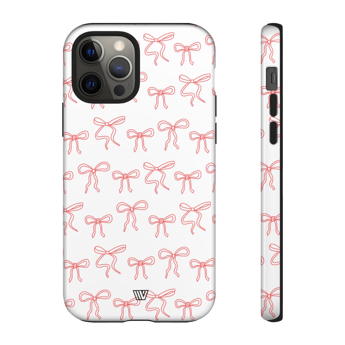 RED RIBBON CHARM | Tough Phone Case