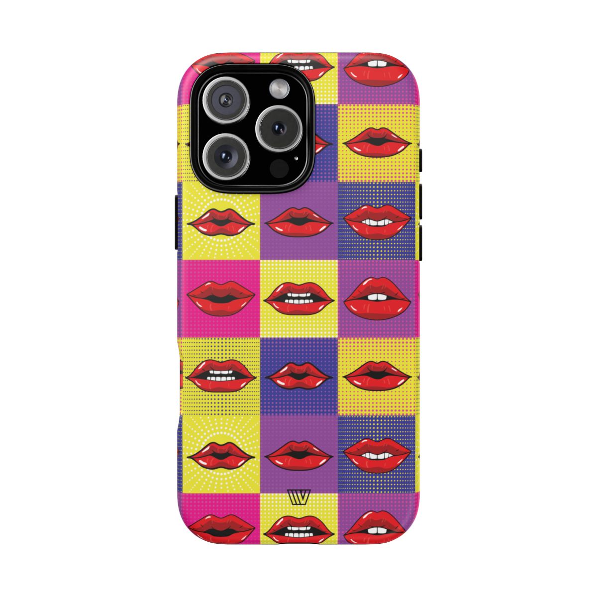 Pop Art Lips Tough Phone Case – iPhone 16 Pro Max, Matte