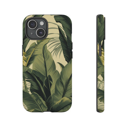 TROPICAL LEAVES | Tough Phone Case