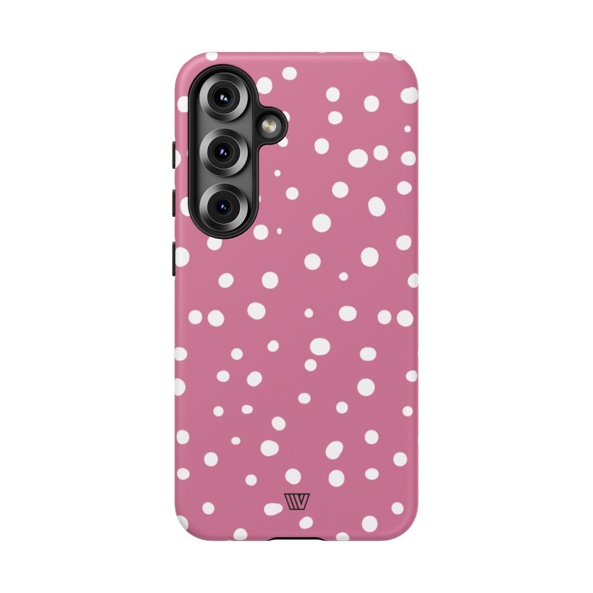 Blush Red Dots Tough Phone Case – Samsung Galaxy S25, Matte