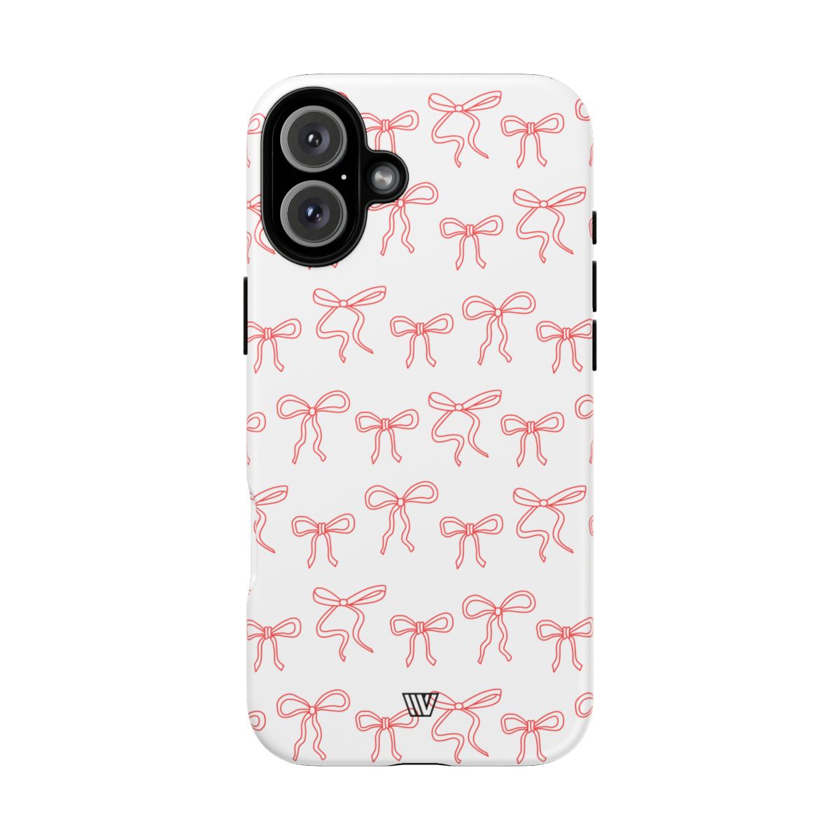 RED RIBBON CHARM | Tough Phone Case