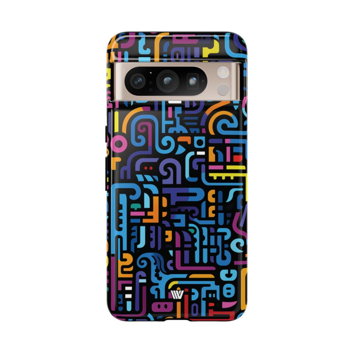 NEON GLYPHS | Tough Phone Case