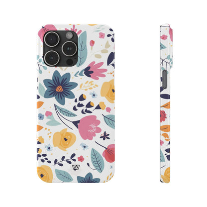 FLOWER PATTERN | Slim iPhone Case