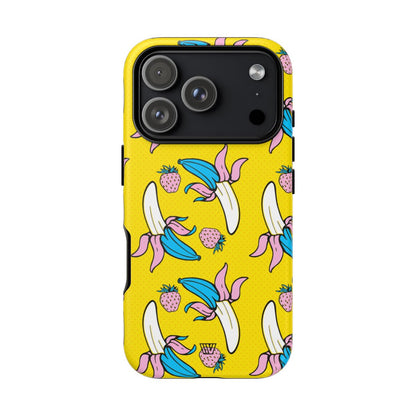 BANANA BERRY BLISS | Tough Phone Case