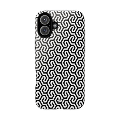 TWISTED GRID | Tough Phone Case