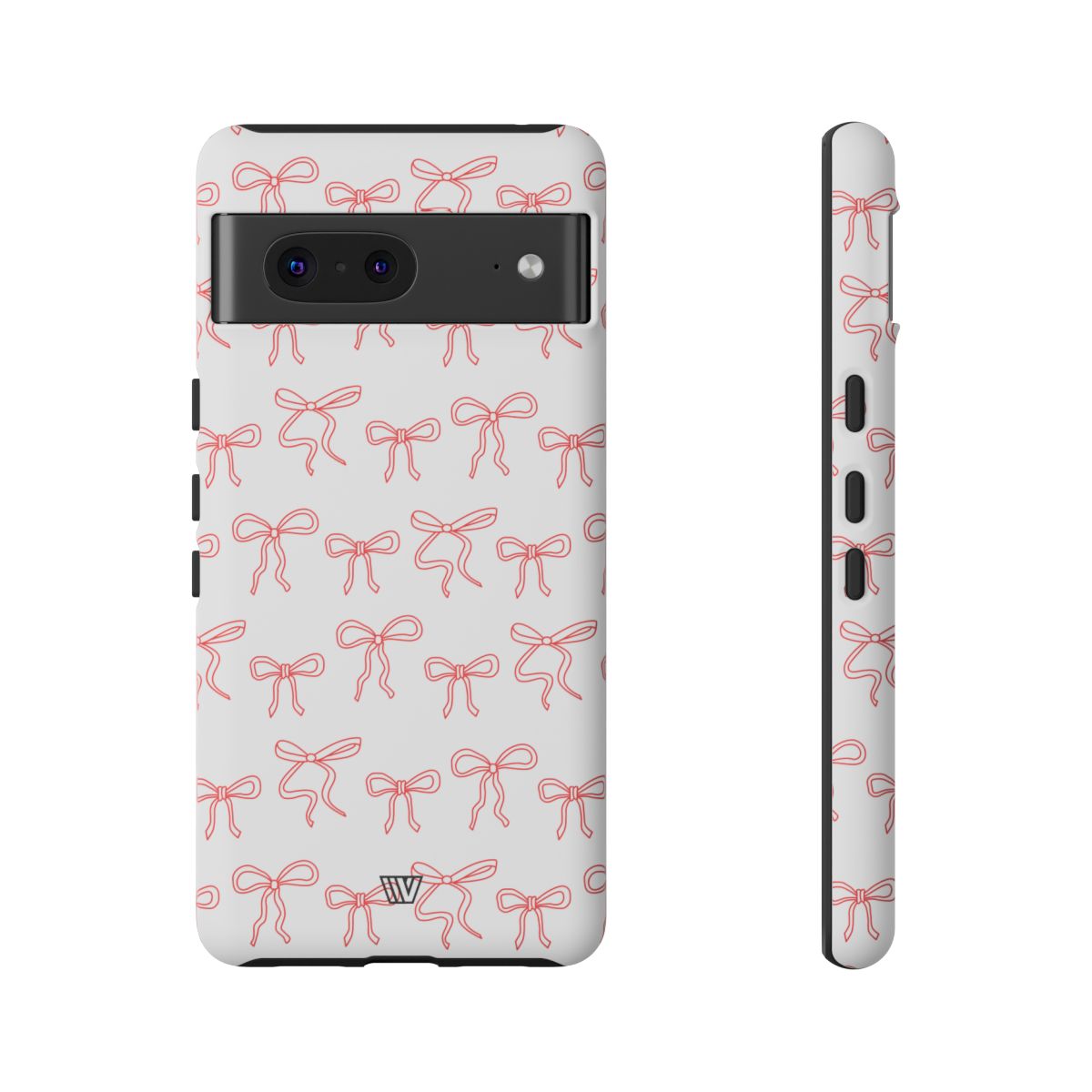 RED RIBBON CHARM | Tough Phone Case