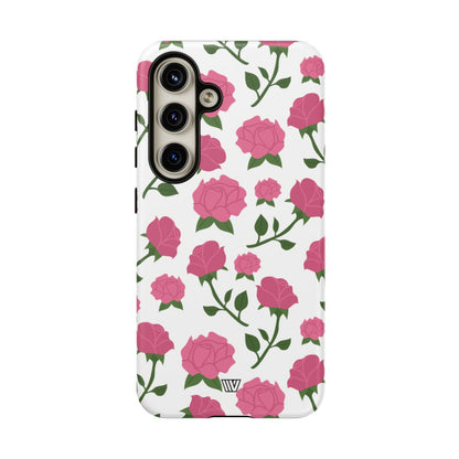 PINK ROSES | Tough Phone Case