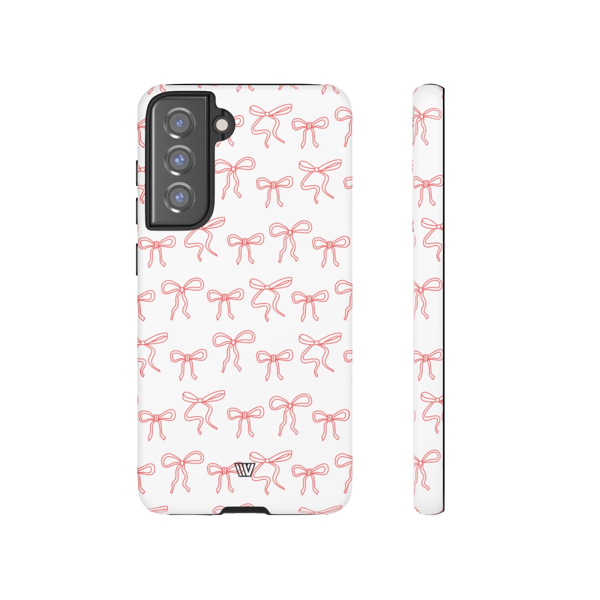 RED RIBBON CHARM | Tough Phone Case