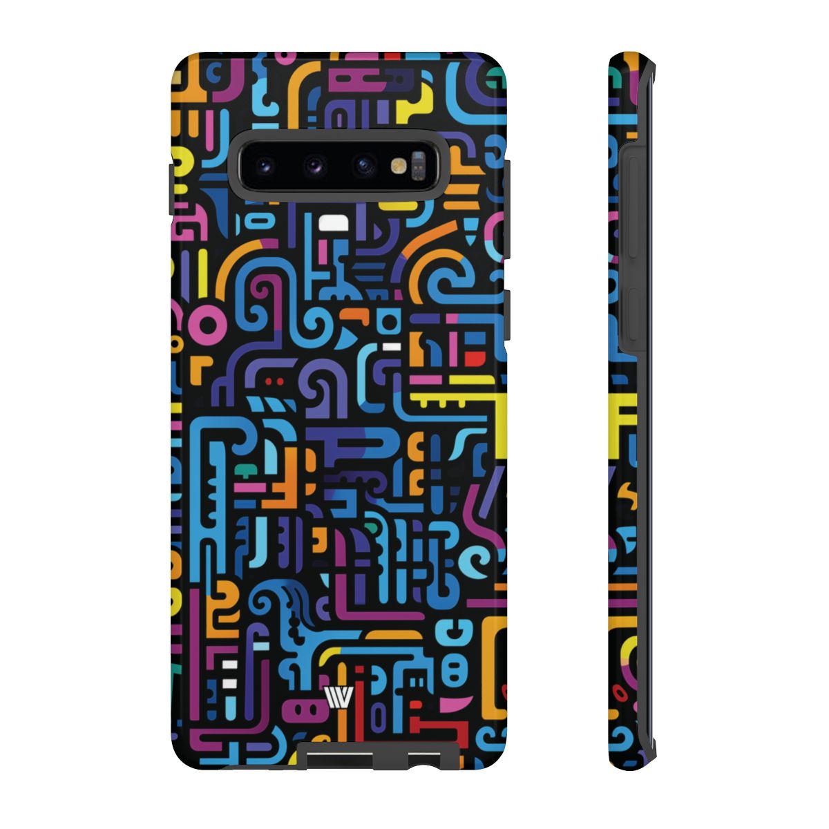 NEON GLYPHS | Tough Phone Case