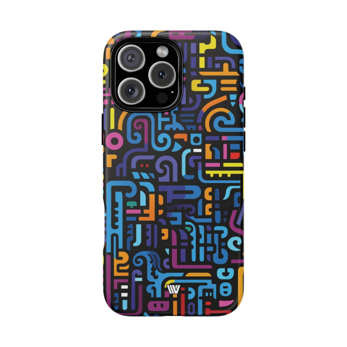 NEON GLYPHS | Tough Phone Case