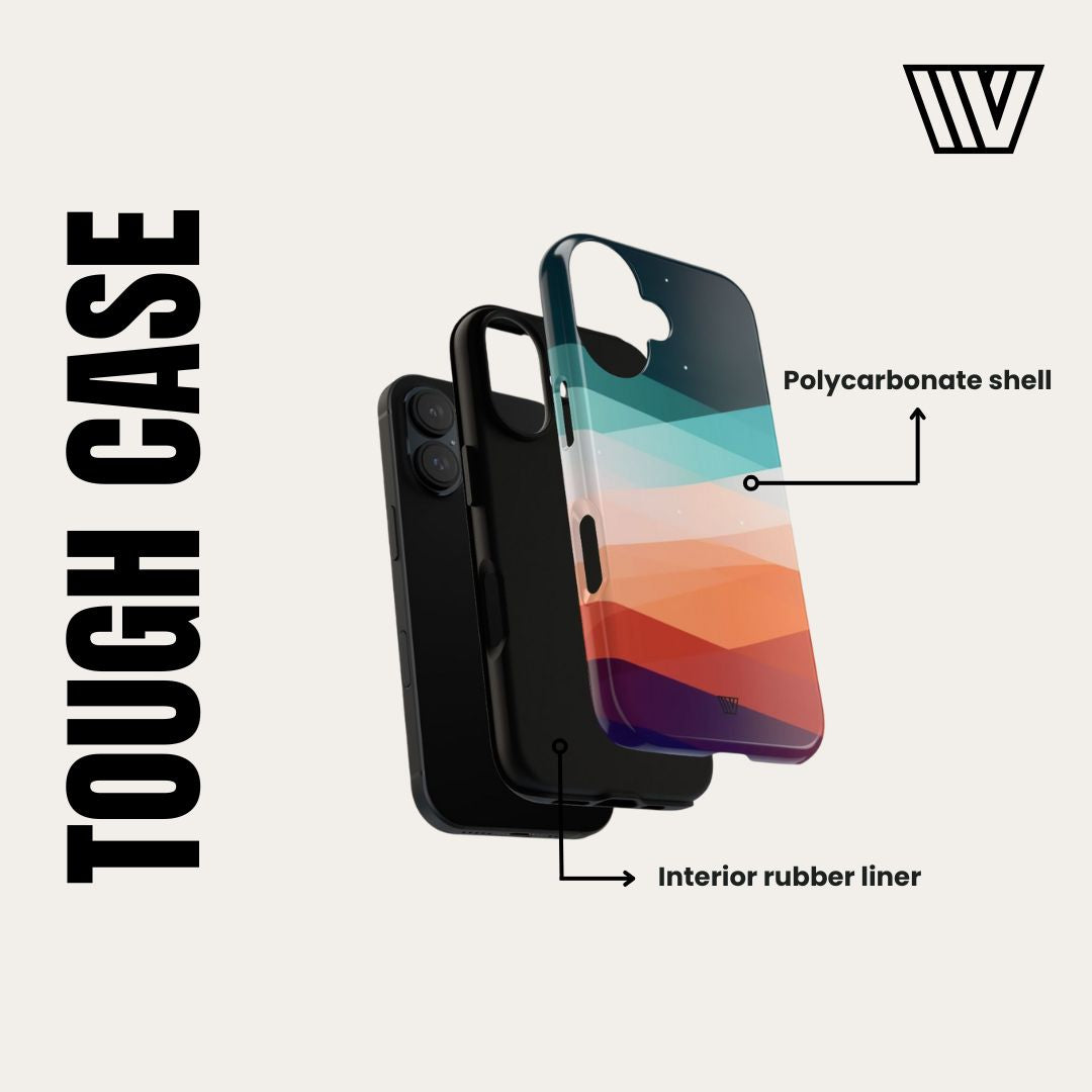 70s RETRO STRIPE | Tough Phone Case